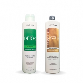 KIT SHAMPOO DETOX  PERFECT GOLD