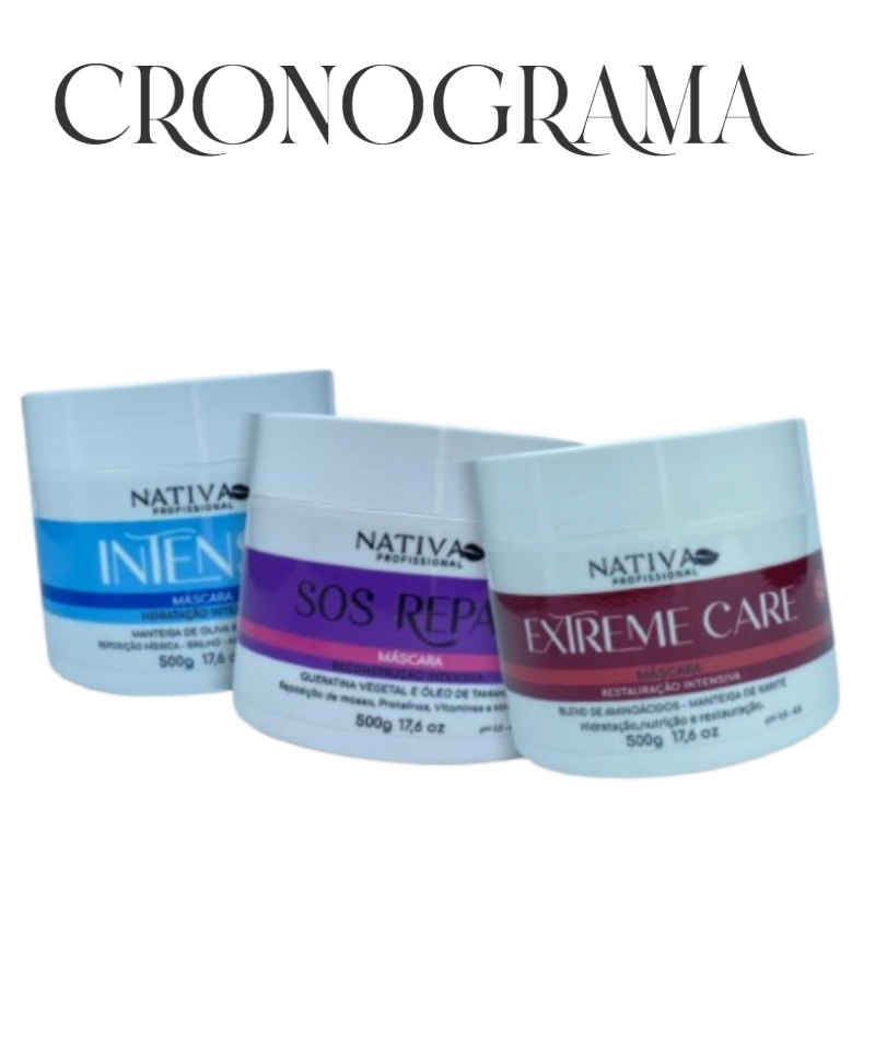  CRONOGRAMA CAPILAR NATIVA 